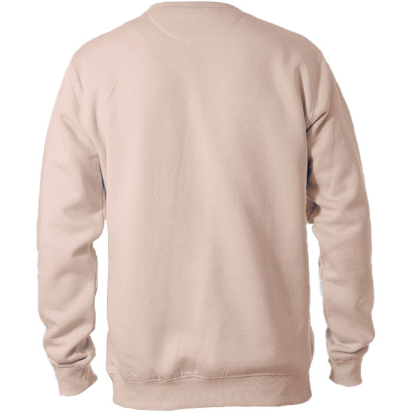 Sudadera Premium Hombre Cuello Redondo Trasero